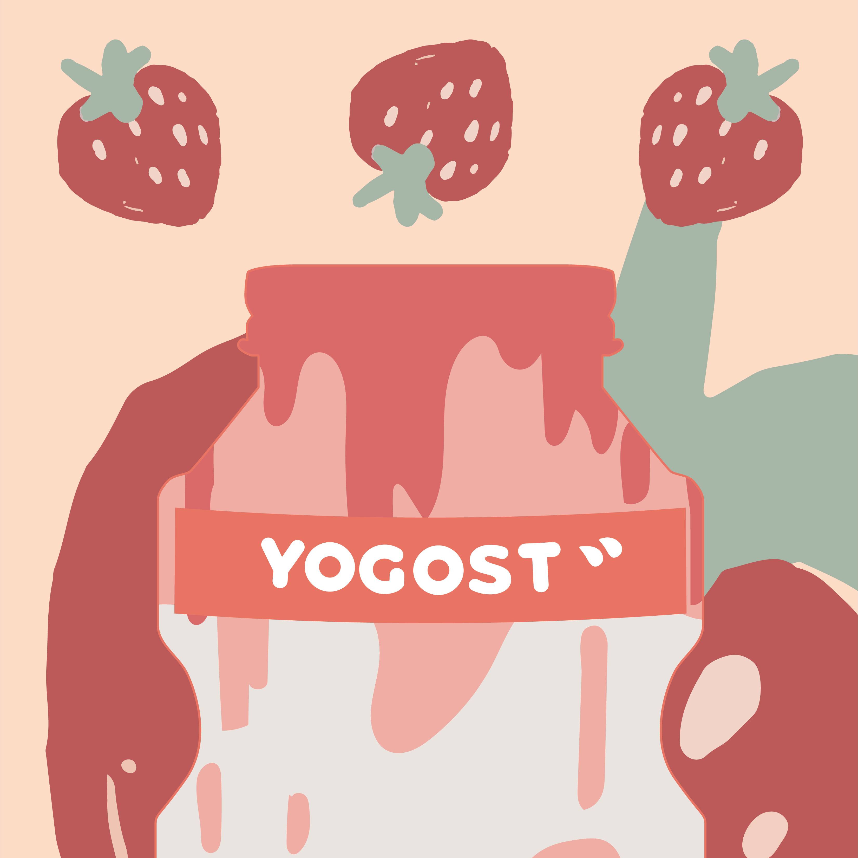 Yakult Strawberry Yogurt 养乐多莓莓